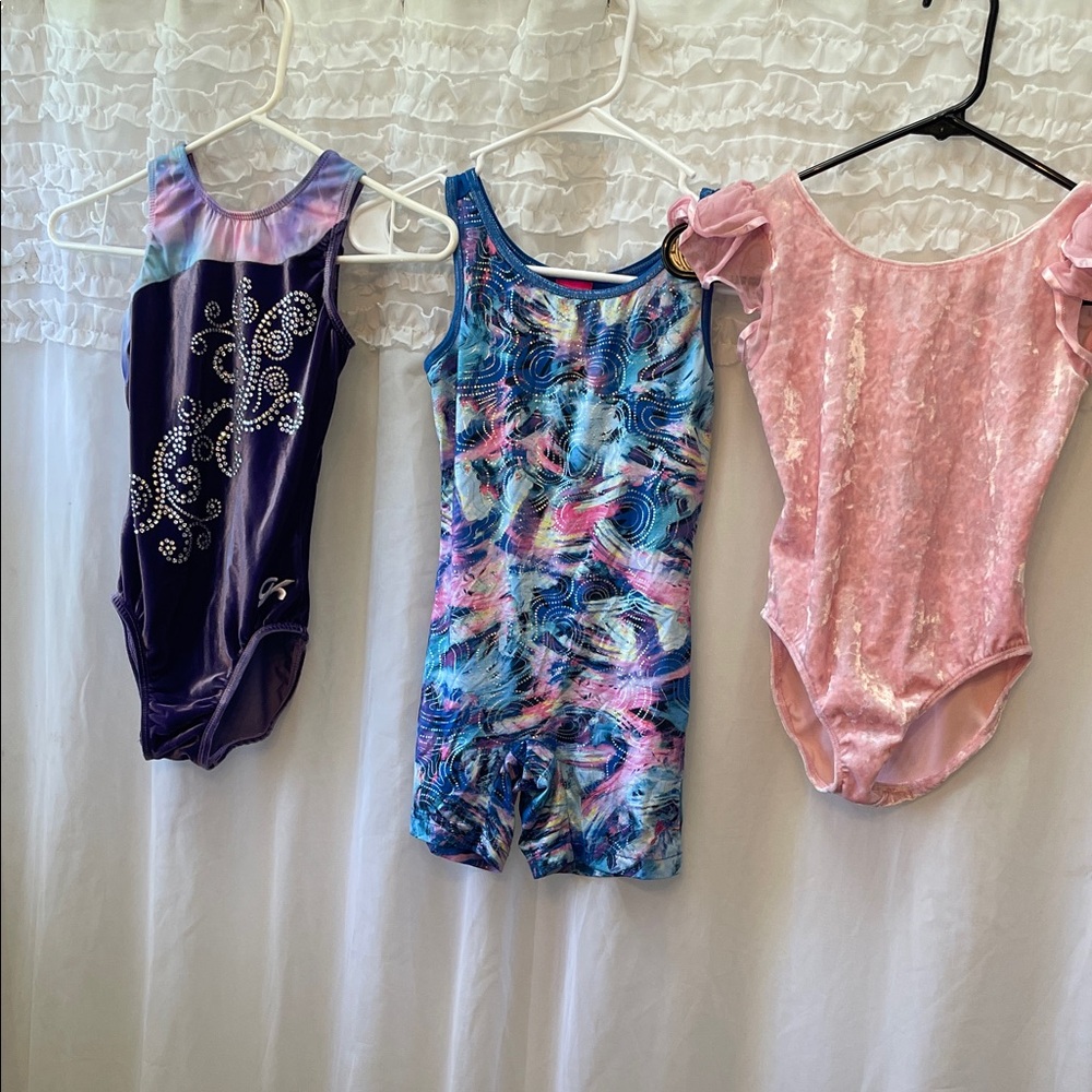 Girls leotards size medium